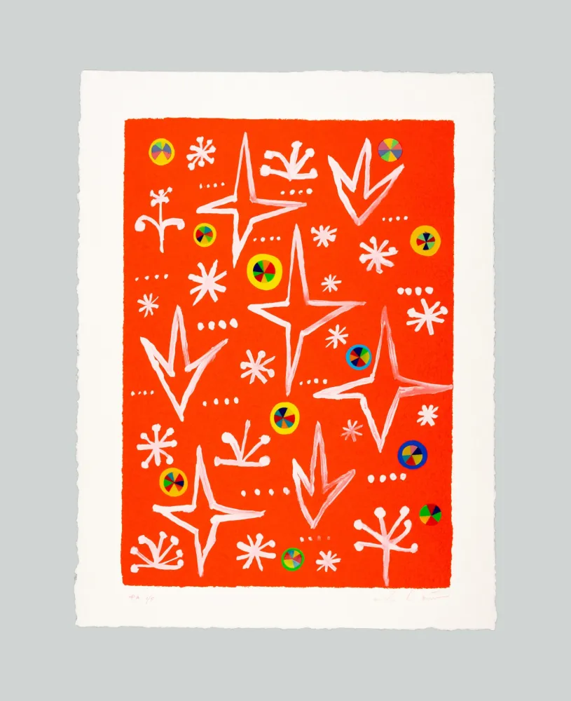 Serigrafia De Maria - Ispirazione ed illuminazione nel Regno dei Fiori