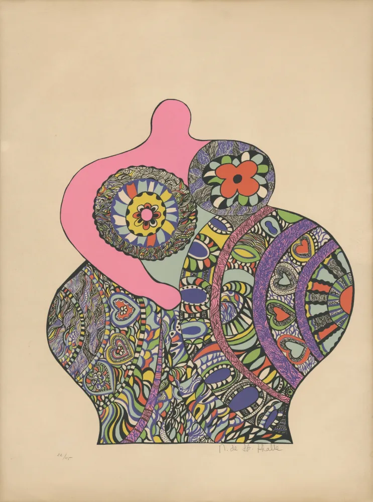 Serigrafia De Saint Phalle - Nana Power : Nana II