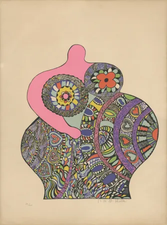 Serigrafia De Saint Phalle - Nana Power : Nana II