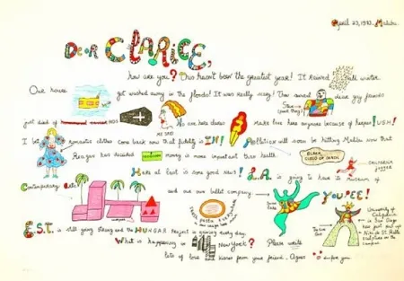 Litografia De Saint Phalle - Untitled, from Eight by Eight to Celebrate the Temporary Contemporary