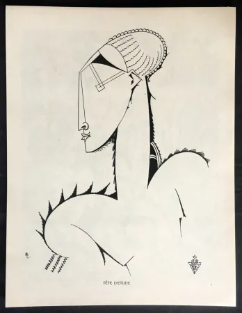 Libro Illustrato De Souza-Cardoso - XX DESSINS. 1912