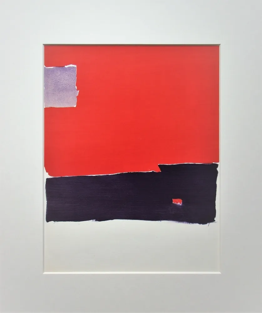 Pochoir De Stael - Composition paysage