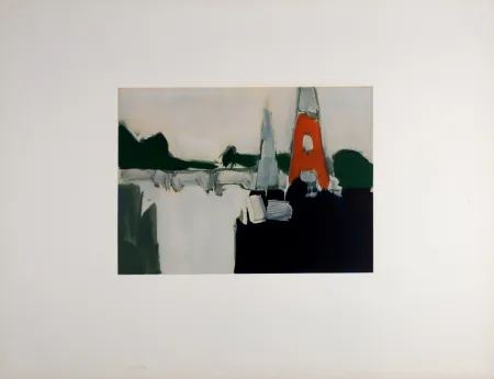 Litografia De Stael - Paris, La Tour Eiffel, 1974