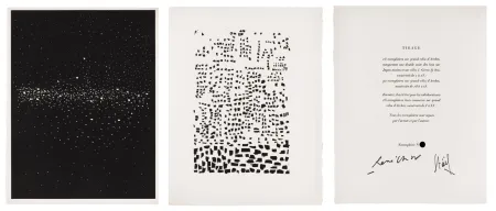 Libro Illustrato De Stael - René Char. POÈMES. 14 bois originaux à pleine page (1952)