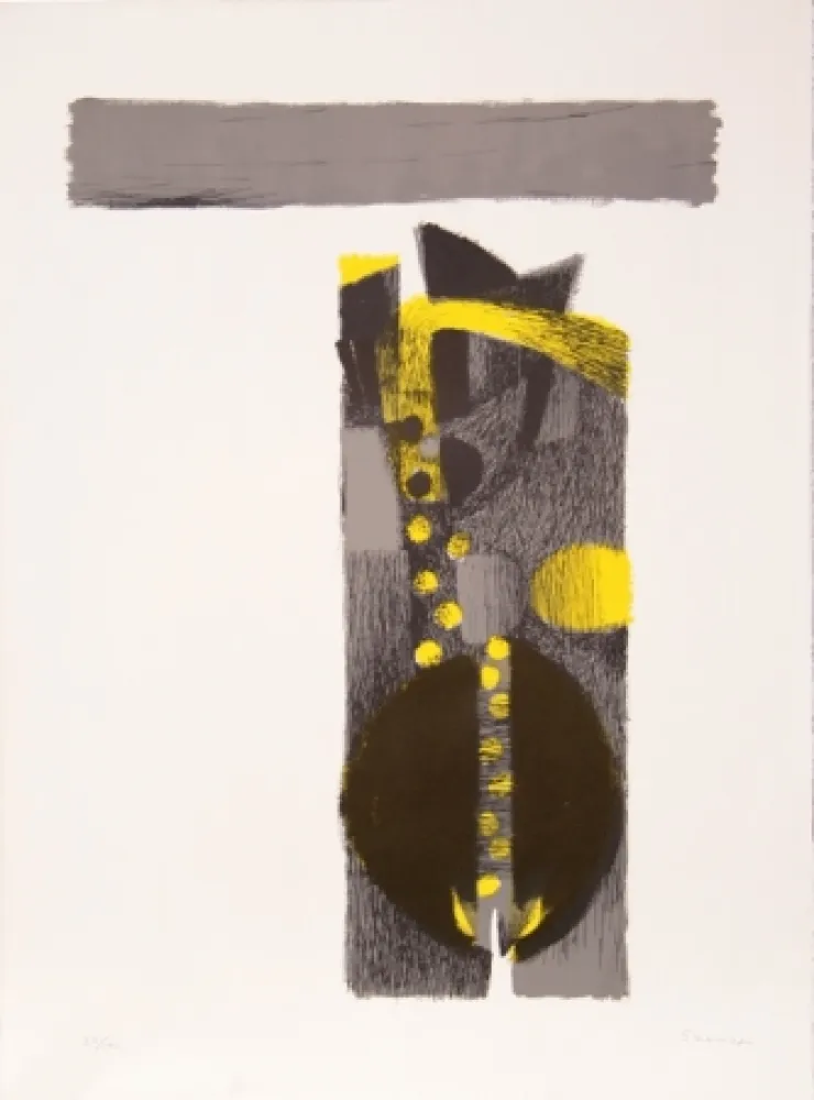 Litografia De Szyszlo - Sin Titulo