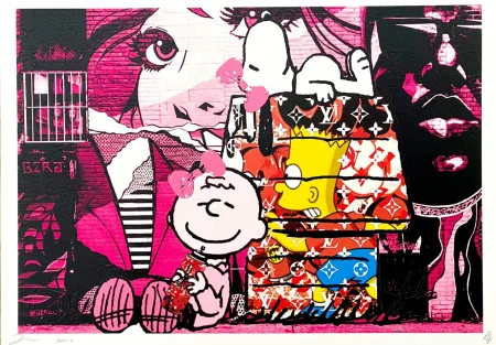 Grafica Numerica Death Nyc - Bart Graffiti