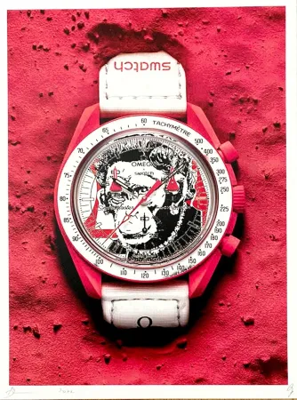 Grafica Numerica Death Nyc - Swatch Red Monkey