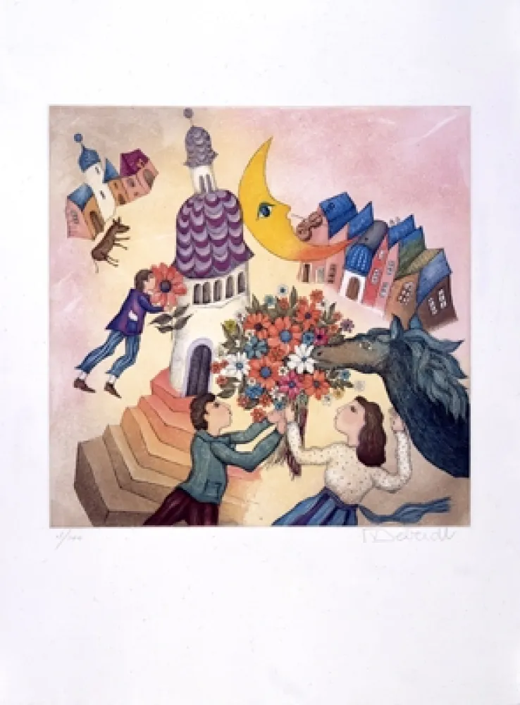 Acquaforte E Acquatinta Deberdt - Chamblanc