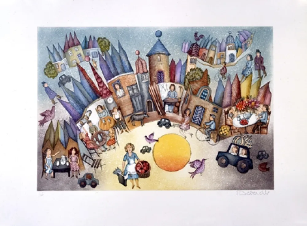 Acquaforte E Acquatinta Deberdt - La Métairie