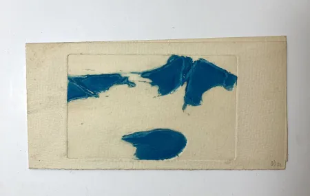 Acquatinta Debré - Aquatinte, 1972