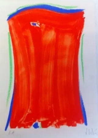 Litografia Debré - Composition abstrait