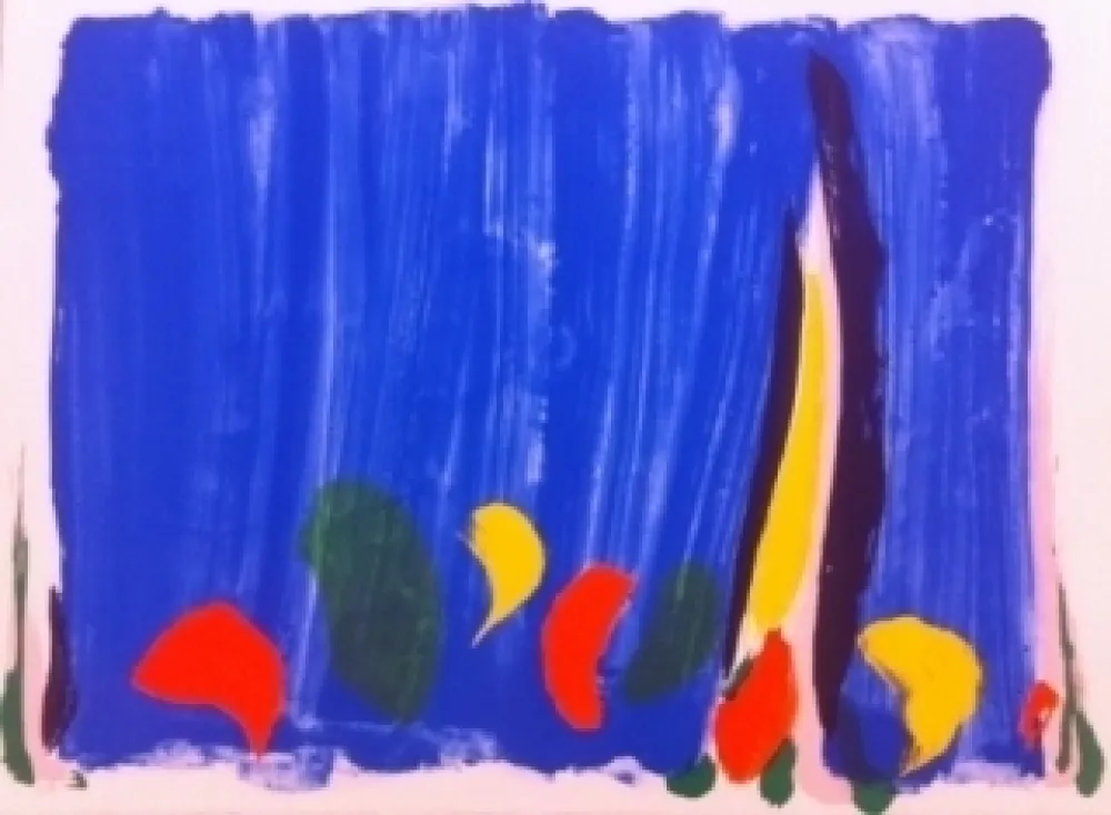 Litografia Debré - Composition abstrait