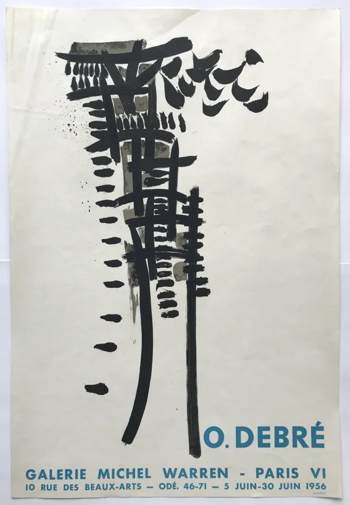 Manifesti Debré -  Galerie Michel Warren