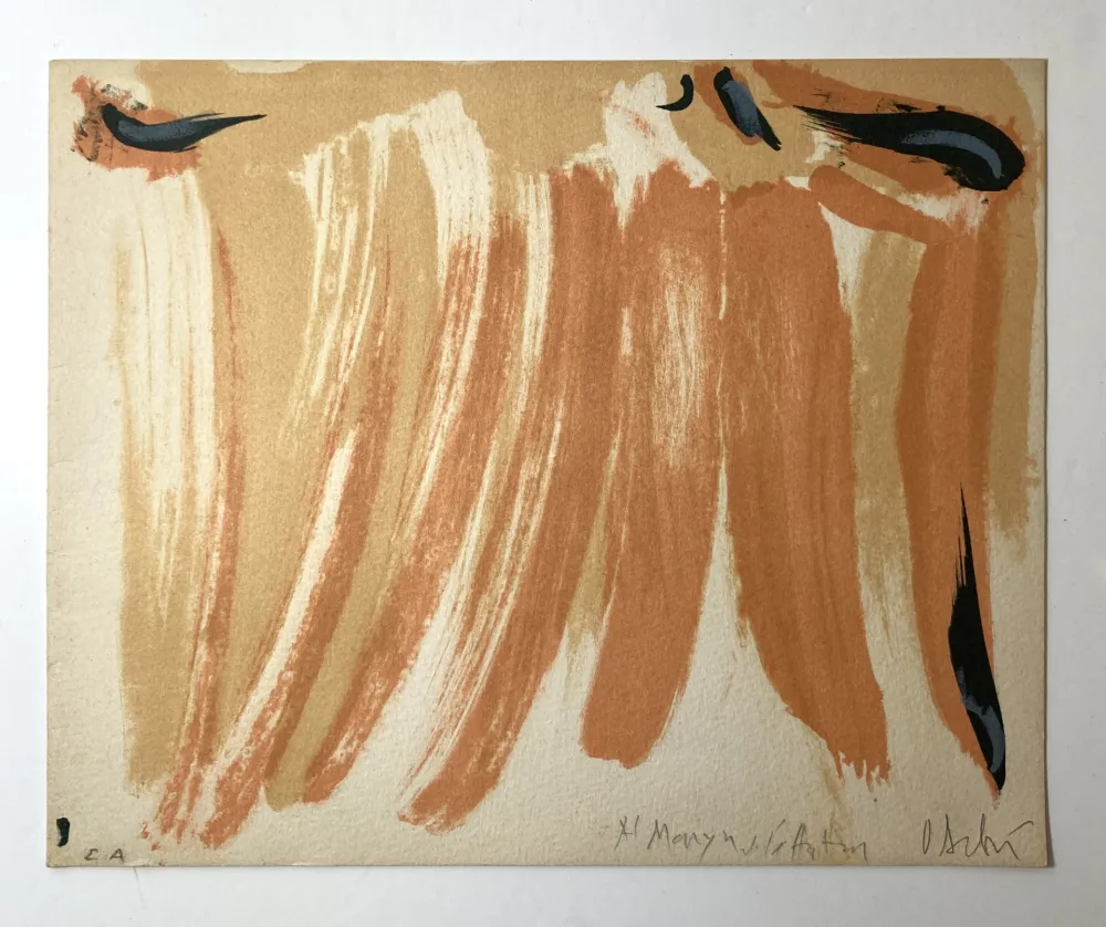 Litografia Debré - Lithographie, 1984.