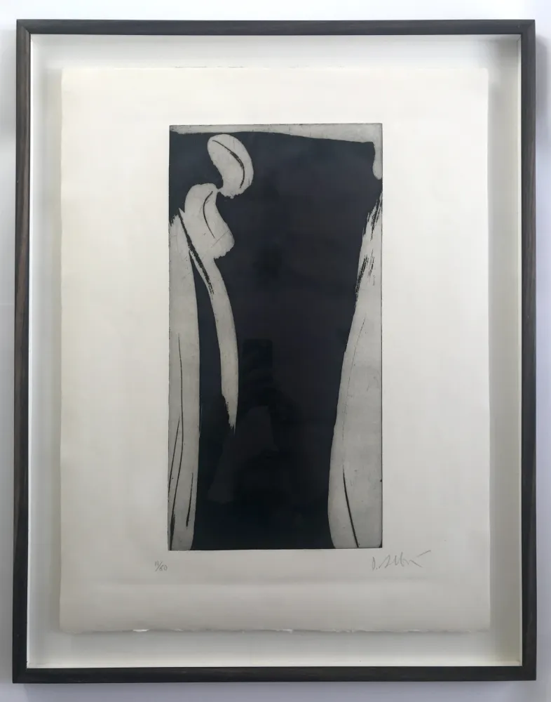 Acquaforte E Acquatinta Debré - Petit signe personnage III