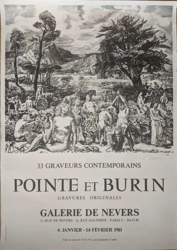 Manifesti Decaris - Grandes vendanges I