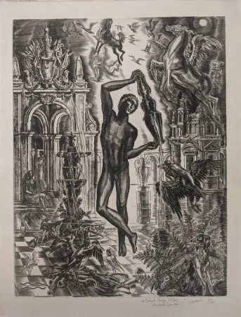 Acquaforte Decaris - Le Verseau / Aquarius