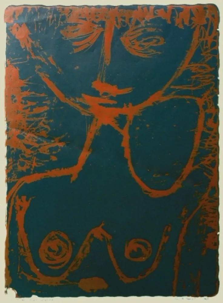 Litografia Deforest - The Young Spinster