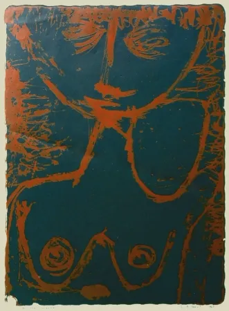 Litografia Deforest - The Young Spinster