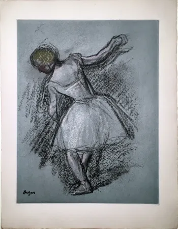 Acquaforte E Acquatinta Degas - Danseuse (étude, vers 1890)