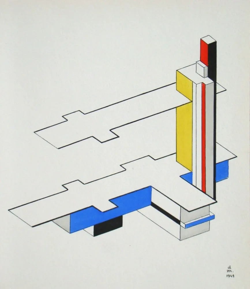 Pochoir Del Marle - Construction