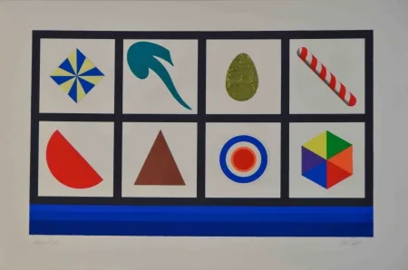 Serigrafia Del Pezzo - Casellario