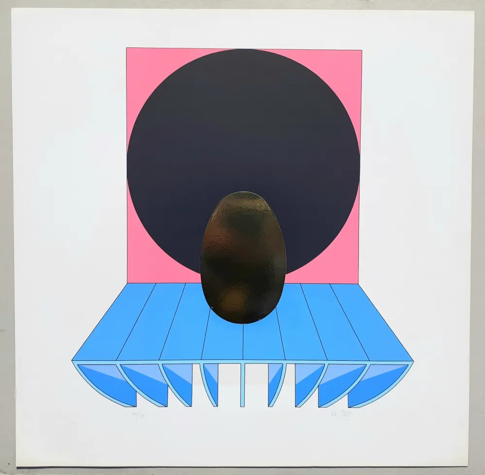 Serigrafia Del Pezzo - Composizione