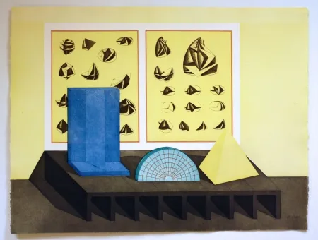 Incisione Del Pezzo - Figure Geometrique