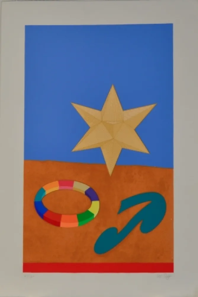 Serigrafia Del Pezzo - Stella