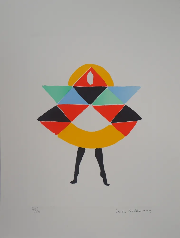 Litografia Delaunay - Carnaval 