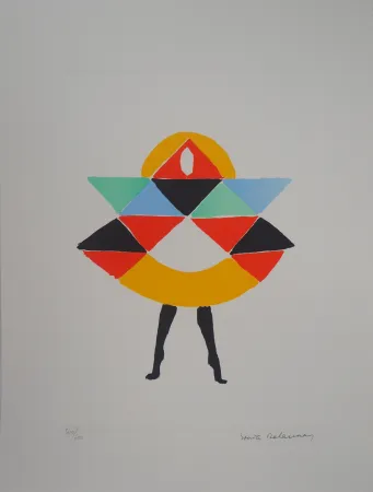 Litografia Delaunay - Carnaval 