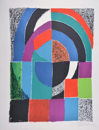 Litografia Delaunay - Cathédrale 