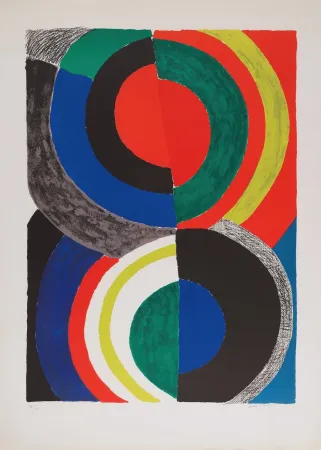 Litografia Delaunay - Idole