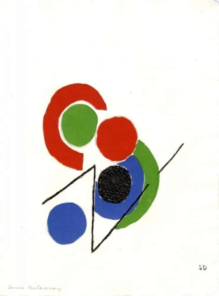 Acquaforte E Acquatinta Delaunay - Juste présent planche 1