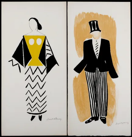 Litografia Delaunay - Le Coeur à Gaz, 1977 - Hand-signed