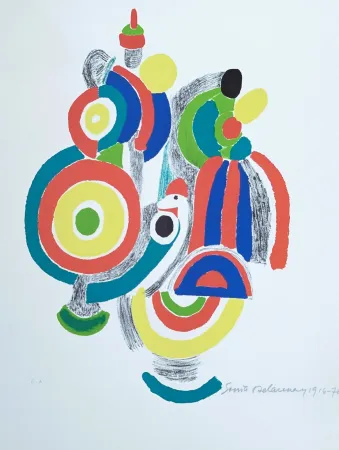 Litografia Delaunay - Les Jouets Portugais 