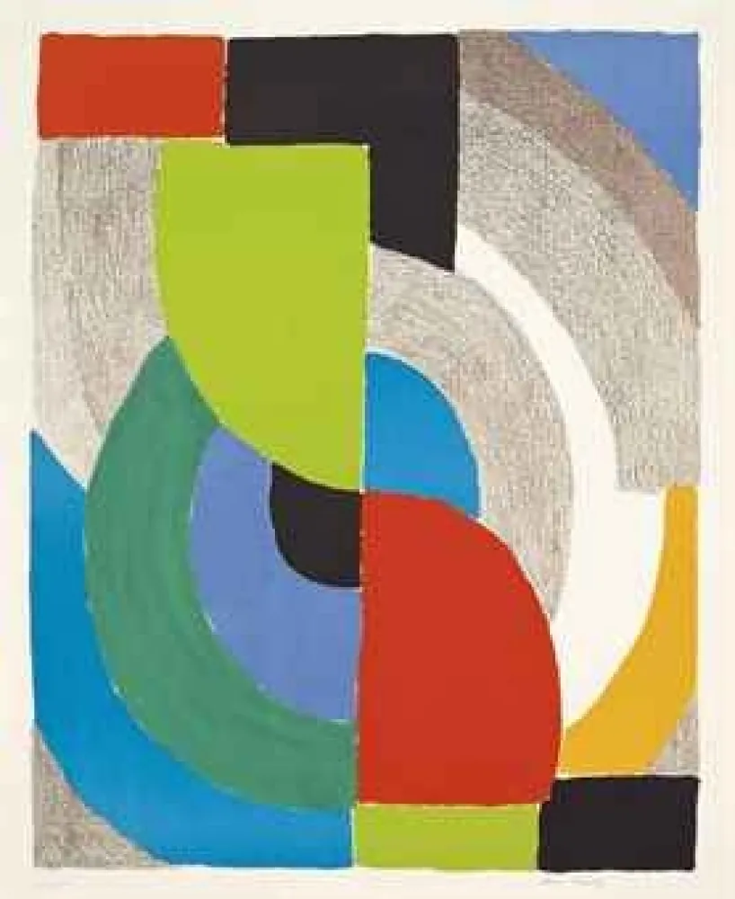 Serigrafia Delaunay - Olympie
