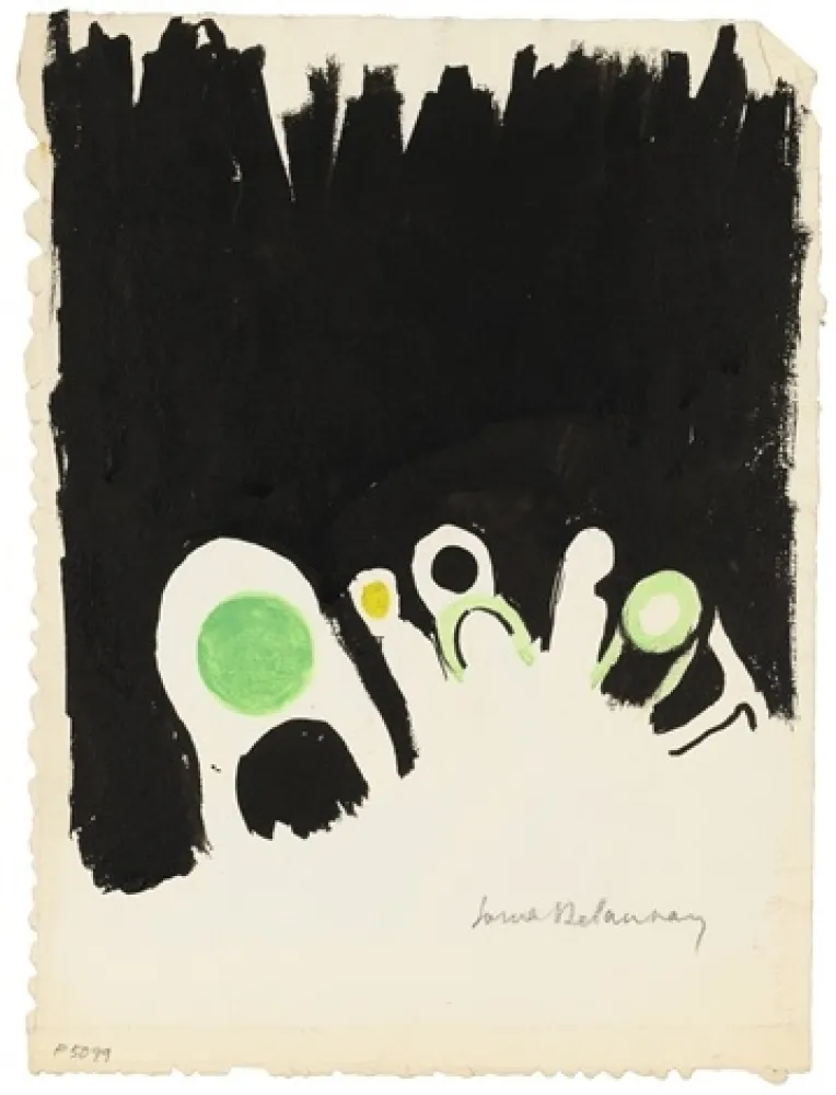 Non Tecnico Delaunay - Projet pour la revue allemande Der Ararat 