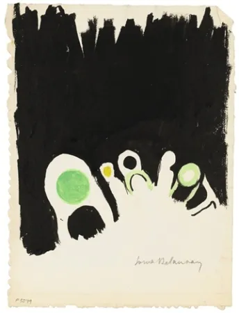 Non Tecnico Delaunay - Projet pour la revue allemande Der Ararat 