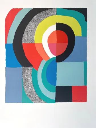 Litografia Delaunay - Sans titre 