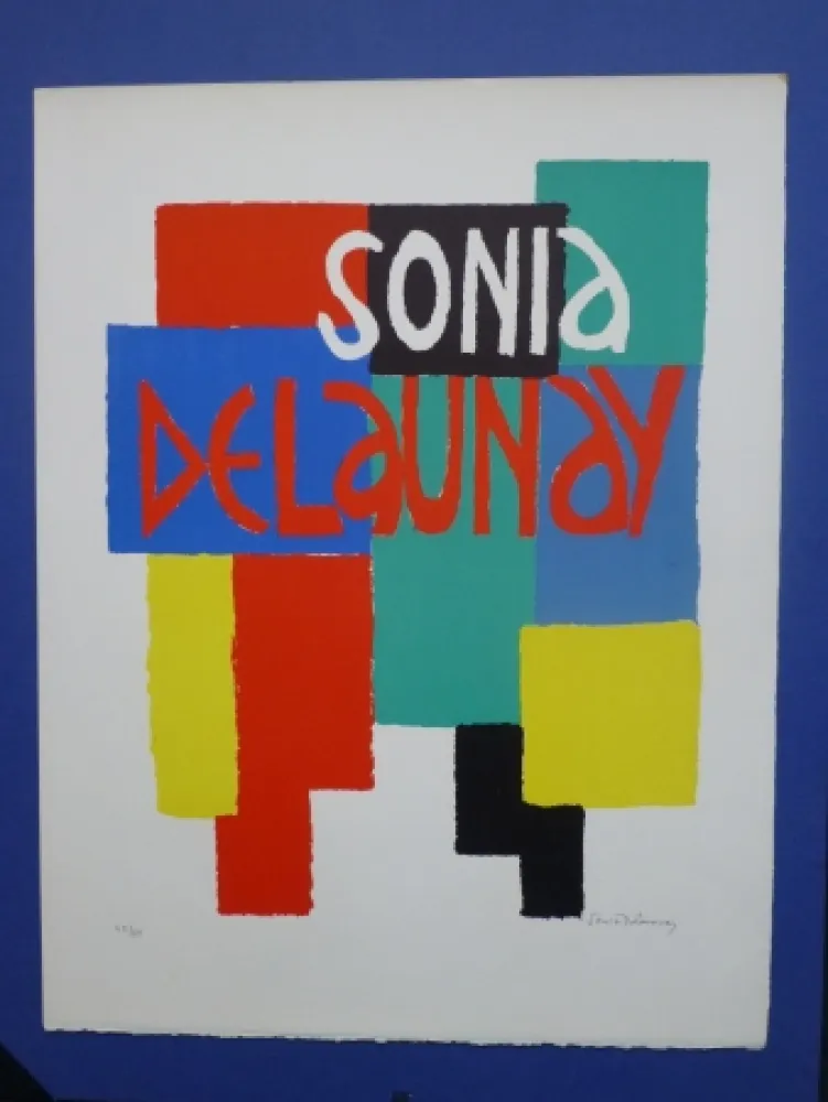 Litografia Delaunay - Sonia Delaunay 