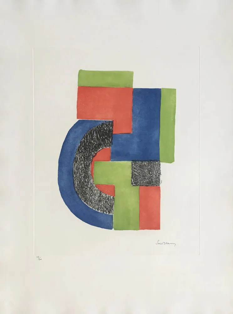 Litografia Delaunay - Totem