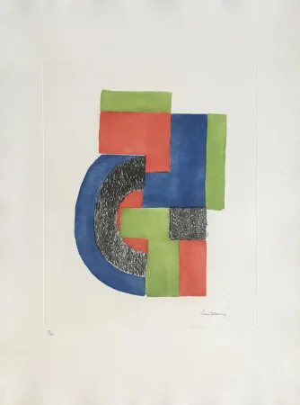 Litografia Delaunay - Totem