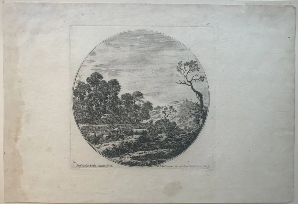 Punta Secca Della Bella - Country side scene with cows