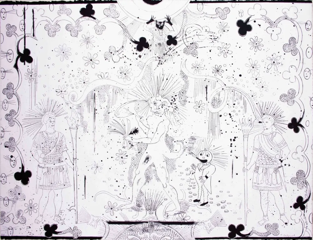 Acquaforte Delprat - Le Collectionneur