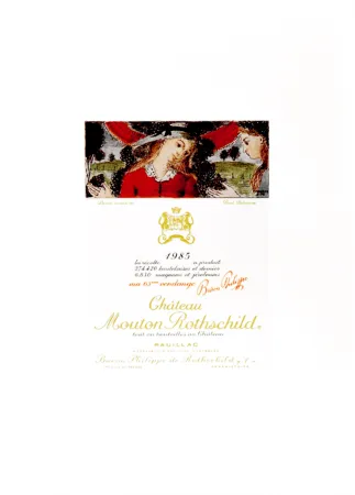 Litografia Delvaux - Dessin inedite de Paul Delvaux 