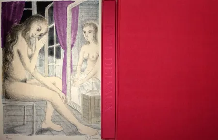 Libro Illustrato Delvaux - Les Rideaux Mauves (Les Dessins de Paul Delvaux)