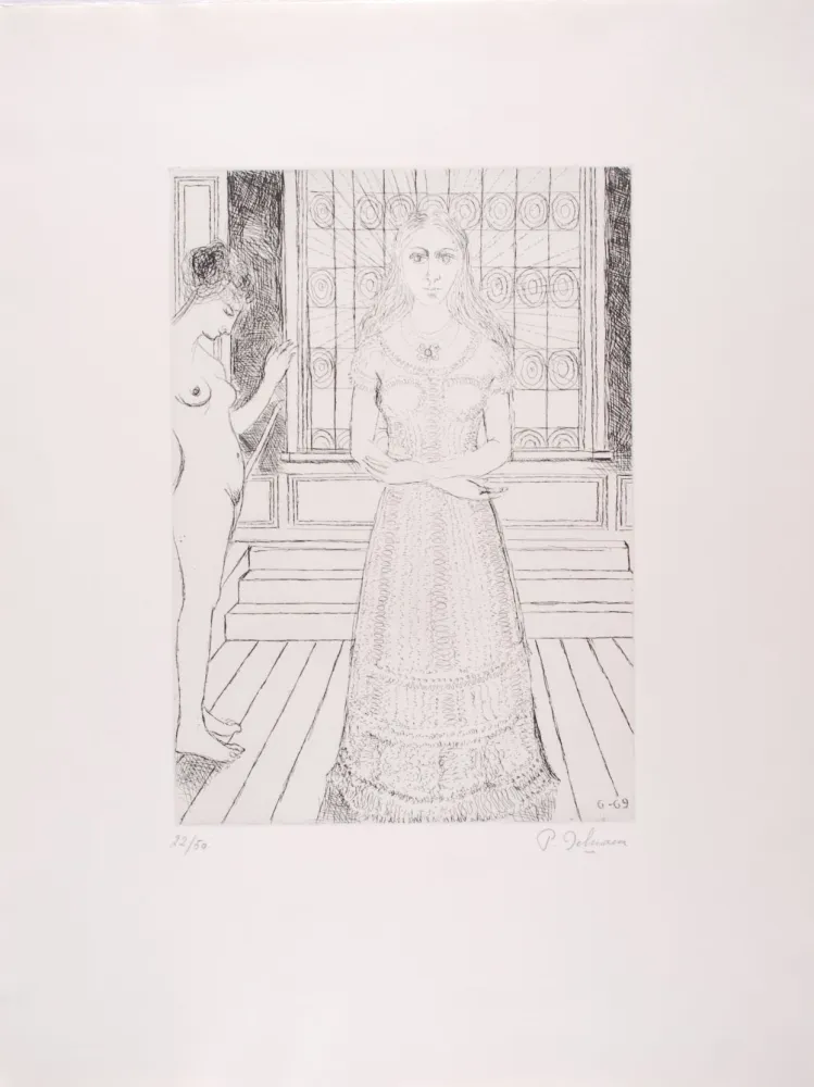 Acquaforte Delvaux - Vitrail