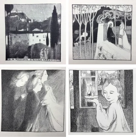 Incisione Su Legno Denis - L'IMITATION DE JÉSUS-CHRIST. 216 gravures sur bois (Ambroise Vollard, 1903)