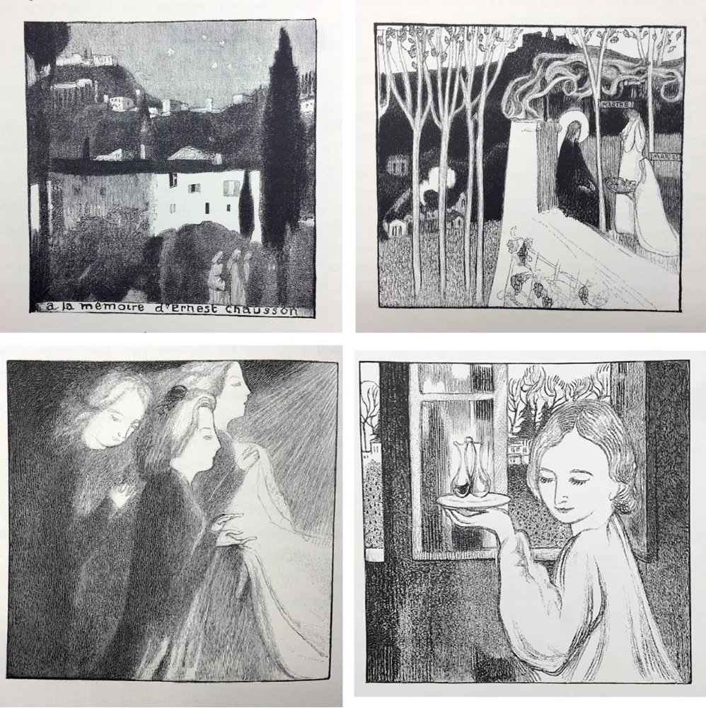 Libro Illustrato Denis - L'IMITATION DE JÉSUS-CHRIST. 216 gravures sur bois (Ambroise Vollard, 1903)